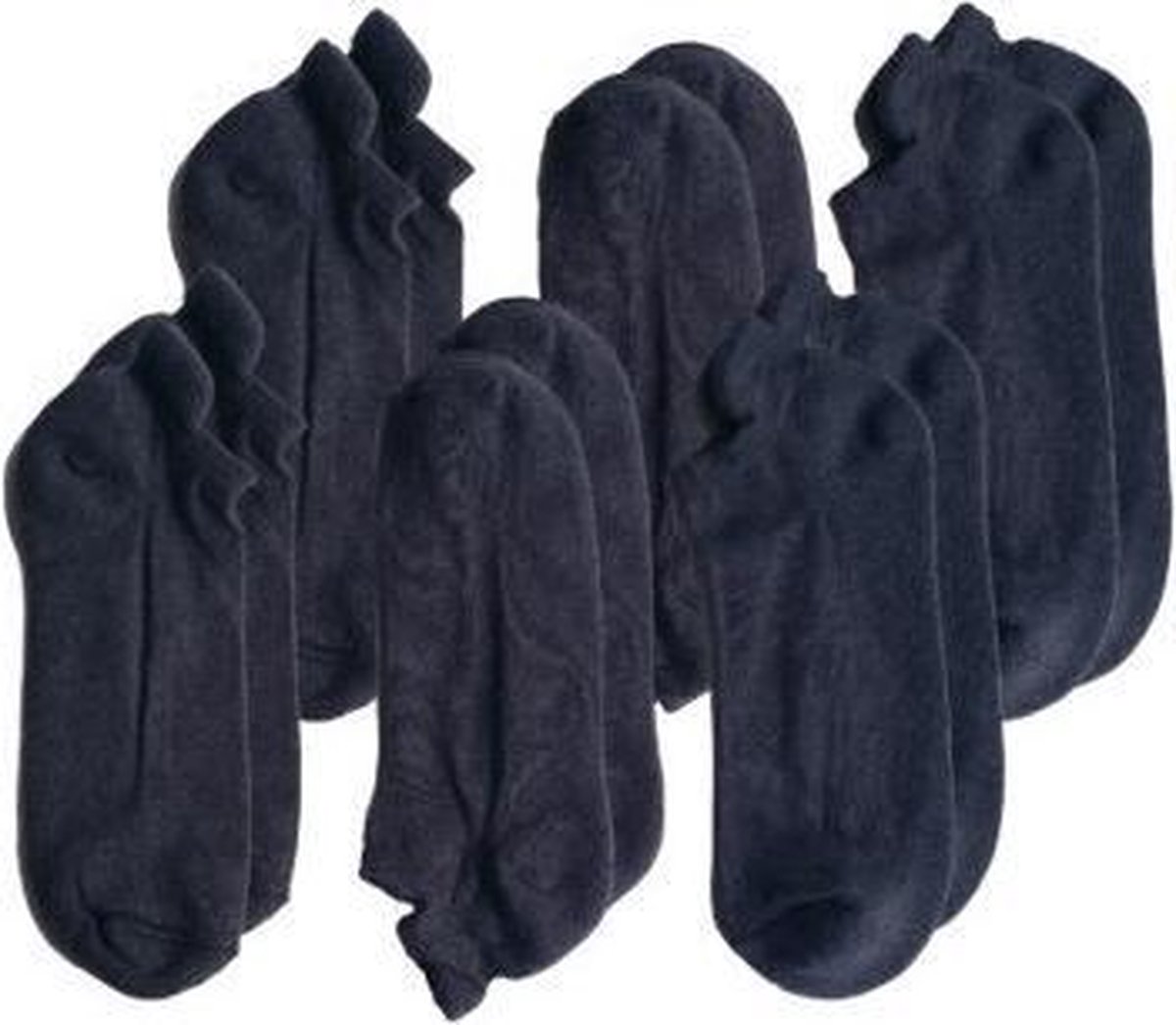 6 paar Bonanza Multipack Unisex Sneakersokken - 43-46 | bol.com