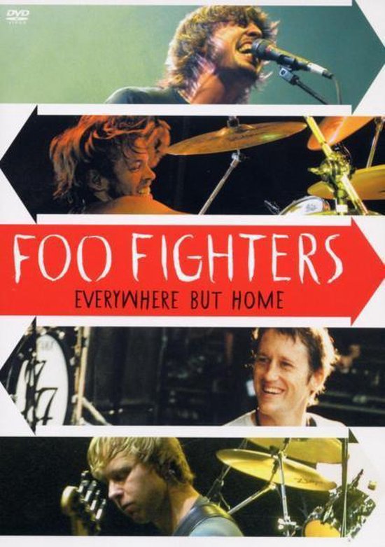 Cover van de film 'Foo Fighters - Everywhere But Home'