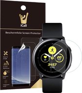 iCall - Samsung Galaxy Watch Active Screenprotector - Crystal Clear Screen Protector Volledig Beeld Full Screen Cover