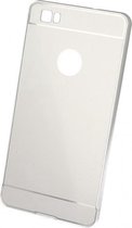 Bumper en aluminium + plaque arrière pour iPhone 7 Plus - Argent