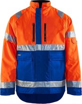 Blåkläder 4827-1977 Winterjas High Vis Oranje/Korenblauw maat M