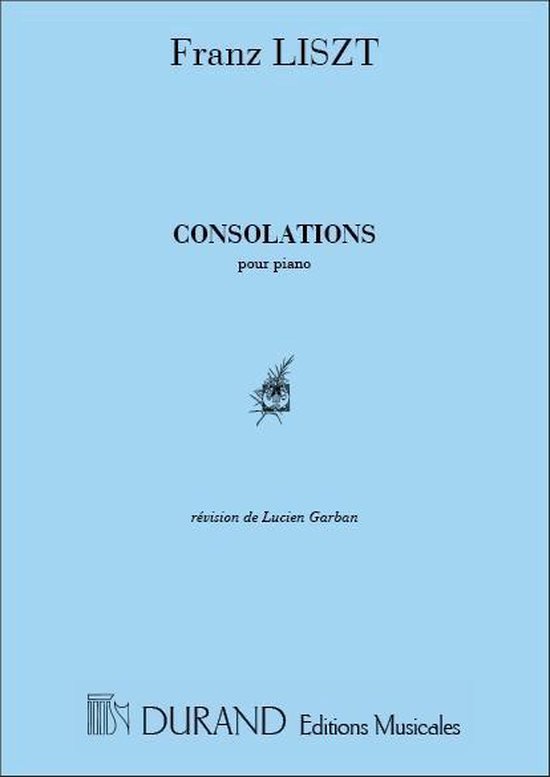 Consolations Piano