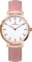 Orphelia Spectra OR11805 Horloge - Leer - Roze - Ø 36 mm