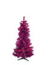 Europalms Kerst - Kerstboom binnen - Kunststof - Kunstkerstboom - Violet metallic - 180 cm