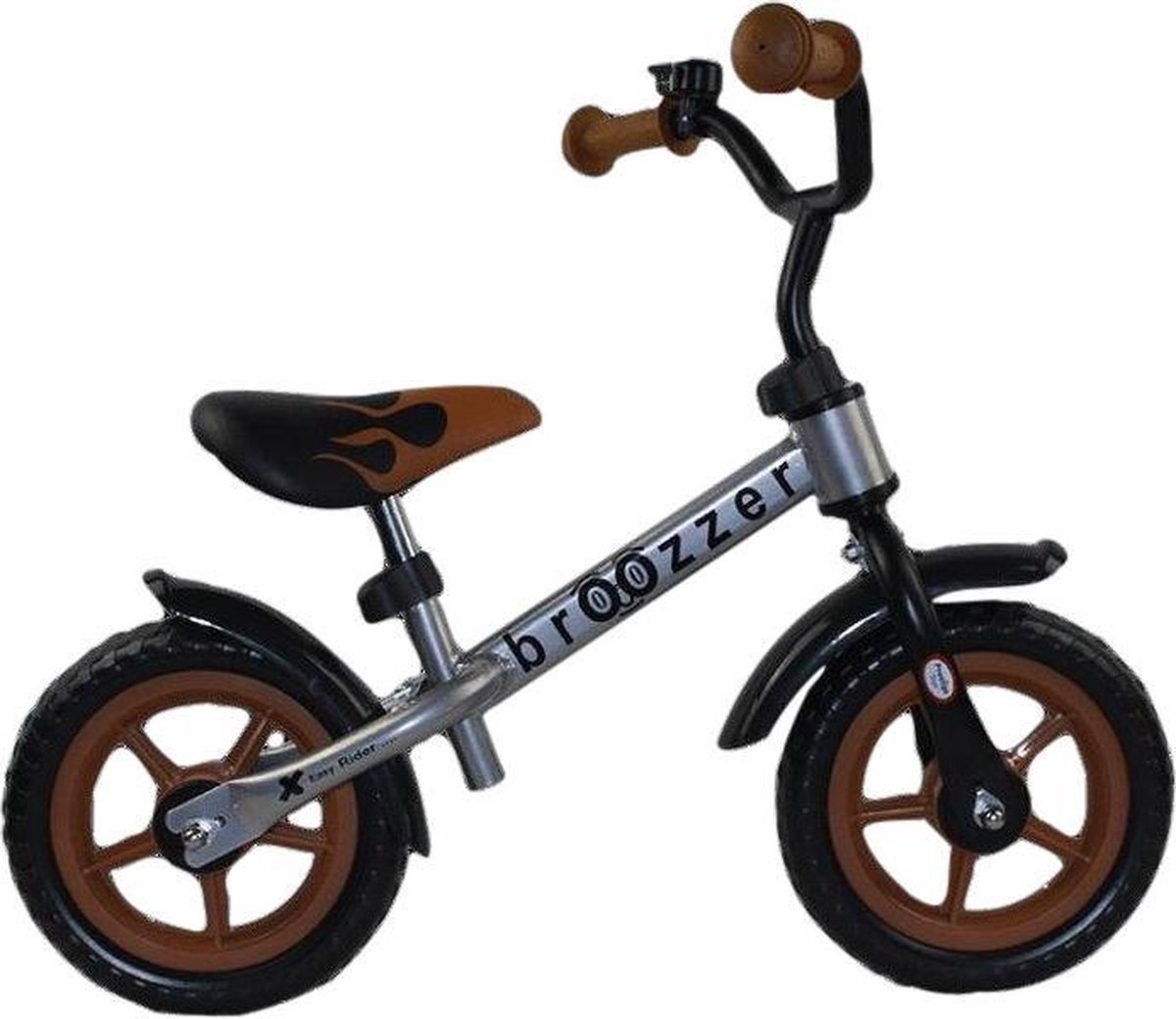 Broozzer Easy Rider Metaal 10 inch Classico - Loopfiets | bol.com