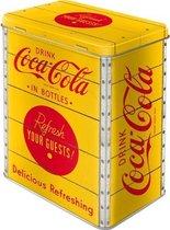 Nostalgic-Art Bewaarblik Coca Cola Yellow