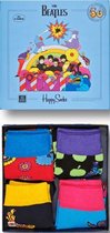 Happy Socks Kids The Beatles Limited Edition - Coffret cadeau 4-Pack - Taille 13-21