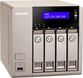 Qnap TVS-463 (8GB RAM) - NAS - 0TB - Zilver
