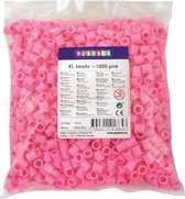 Playbox XL Strijkkralen Roze 1000 stuks