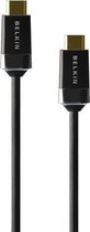 Belkin HDMI Aansluitkabel HDMI-A stekker, HDMI-A stekker 1.00 m Zwart HDMI0017-1M HDMI-kabel