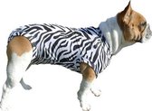 Medical Pet Shirt Hond Zebra Print - XL