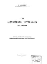 Études arabes, médiévales et modernes - Les monuments historiques de Damas
