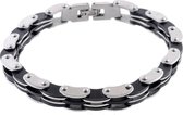 Herenarmband, Stainless Steel (roestvrij staal) 21 cm