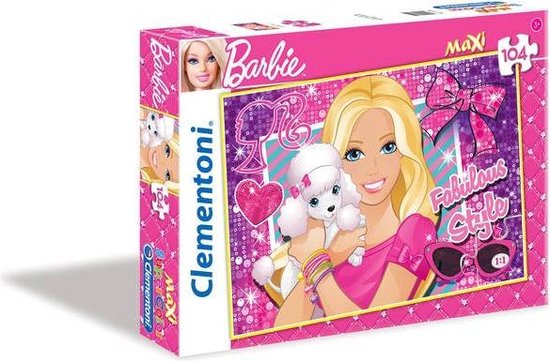Clementoni Barbie Maxi Puzzel - 104 Stukjes | bol.com