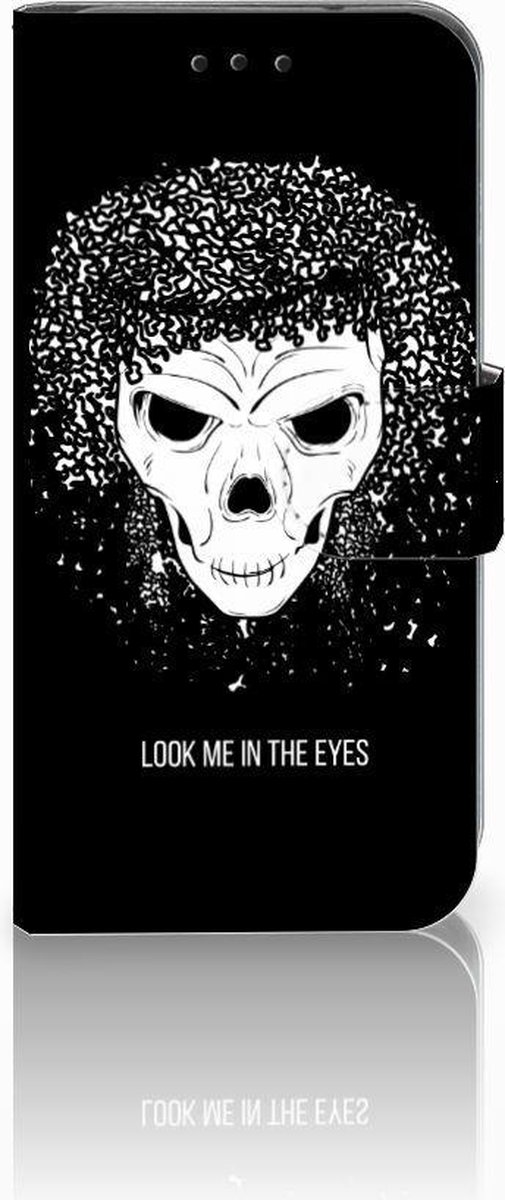 Telefoonhoesje met Naam Samsung Galaxy S10e Skull Hair