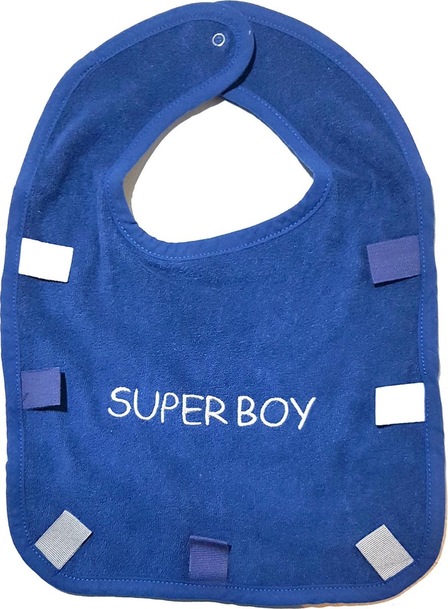 ISI MINI - Slabbertje - superboy - Marine blauw ISI MINI - Slabbertje - superboy - Marine blauw