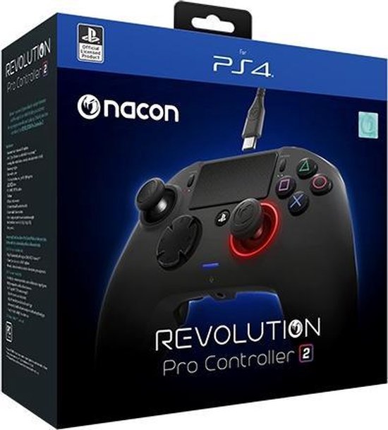 Nacon Revolution Pro PlayStation 4 Controller V2 - Black - DE/IT (PS4) | bol