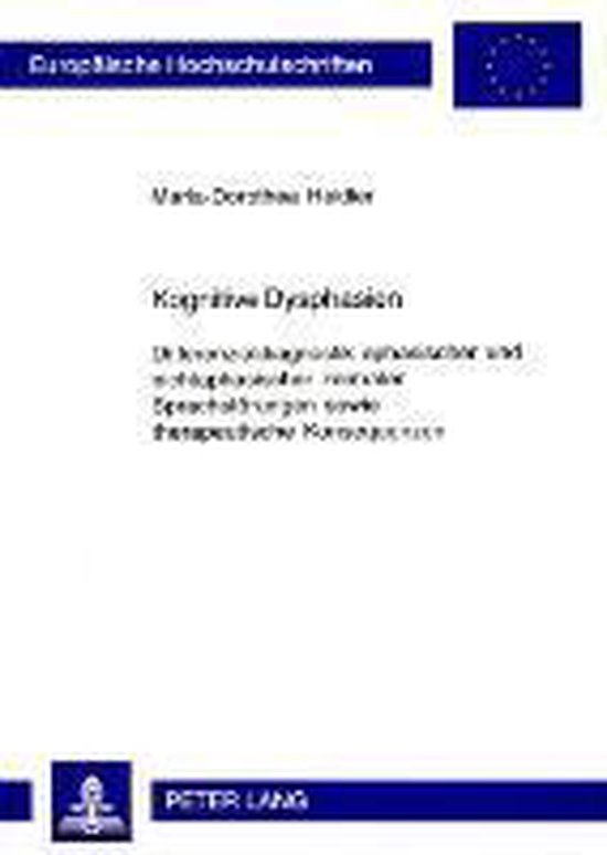 Kognitive Dysphasien - cover