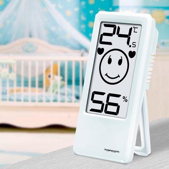 Topcom Thermometer/Hygrometer Baby Comfortindicator 101 | bol.com