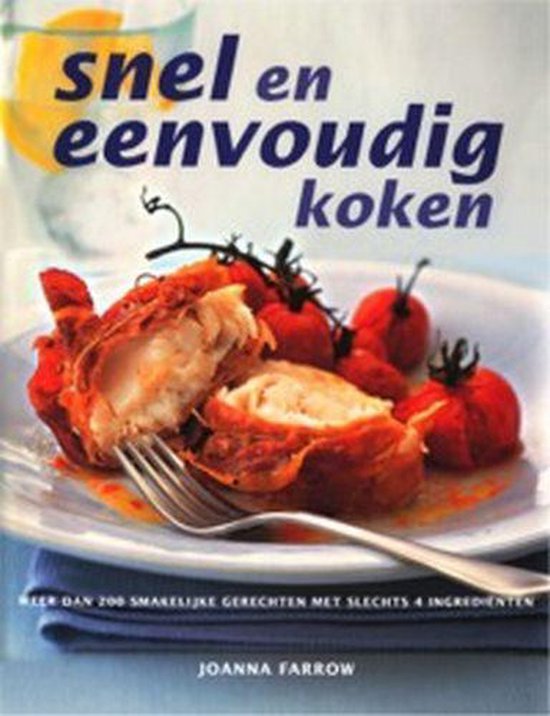 Cover van het boek 'Snel en eenvoudig koken'