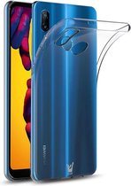 Hoesje geschikt voor Huawei P20 Lite Transparant TPU Siliconen Soft Gel Case - van iCall