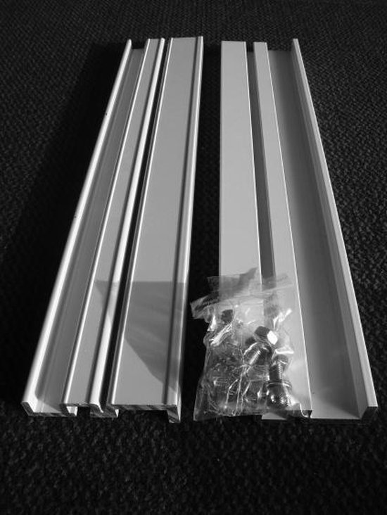 Condenseren achter het is nutteloos Terraszonwering Muursteunen, Aluminium Universeel 85 cm lang | bol.com