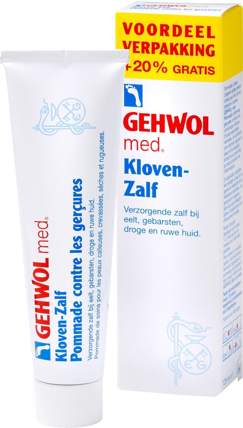 Het eens zijn met oogopslag Aanmoediging Gehwol Klovenzalf - Tube 125ml voordeelverpakking | bol.com