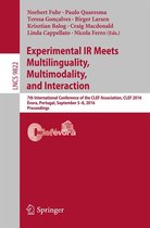 Lecture Notes in Computer Science 9822 - Experimental IR Meets Multilinguality, Multimodality, and Interaction