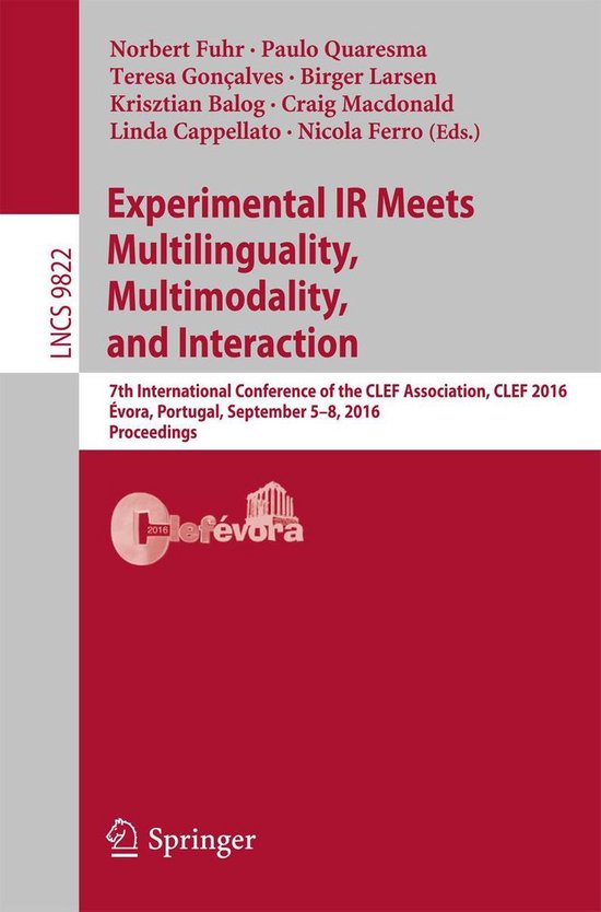 Springer Nature Proceedings Computer Science - Experimental  ... - cover