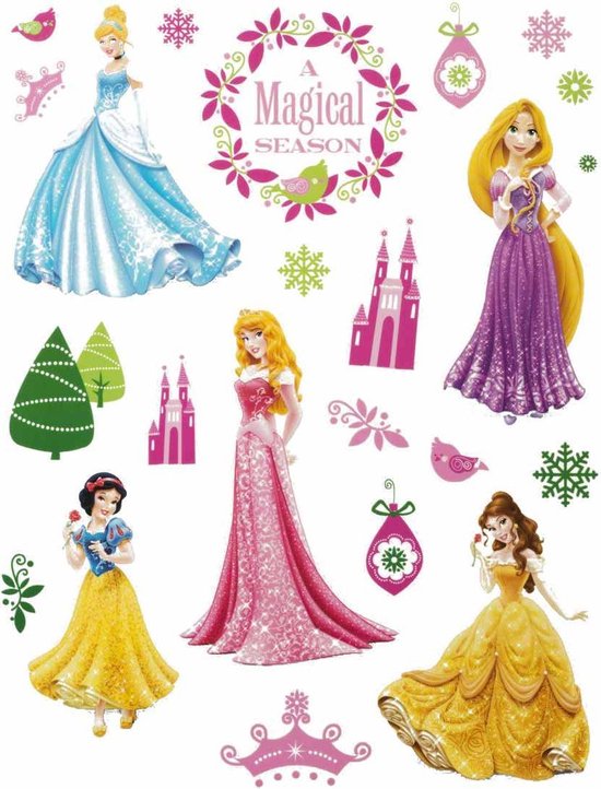 Dhr Kalmte Luchtvaart Disney Prinsessen™ stickers - Feestdecoratievoorwerp | bol.com
