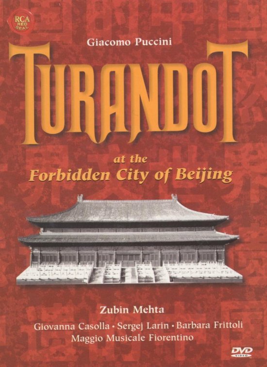 Cover van de film 'Turandot at the Forbidden City of Bejing'