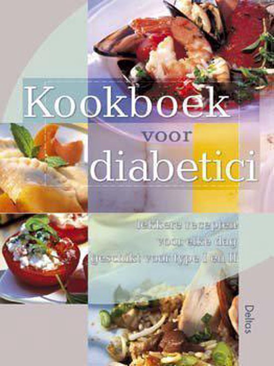 Cover van het boek 'Kookboek voor diabetici'