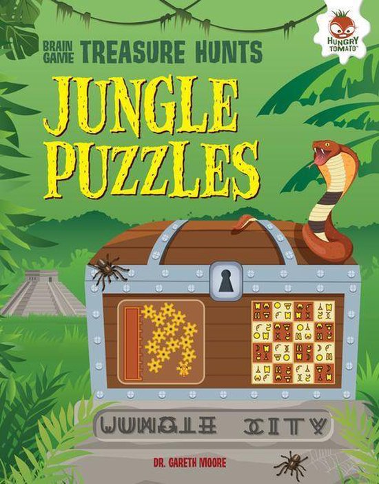 Brain Game Treasure Hunts - Jungle Puzzles - cover