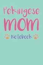 Pekingese Mom Composition Notebook of Dog Mom Journal