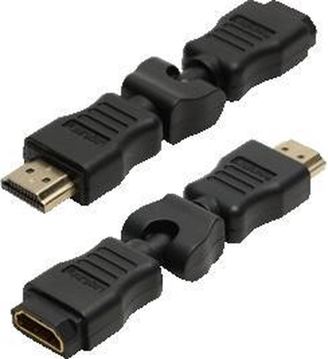LOGILINK - Adapter - AH0012 - HDMI (F) > HDMI (M) - 270 graden draaibaar