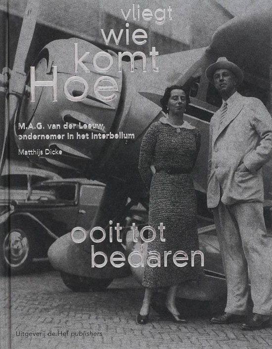 Omslag van Hoe Komt Wie Vliegt Ooit Tot Bedaren door M. Dicke