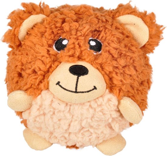 Flamingo Hondenspeelgoed Pluche Fieber Beer - Bruin - 13 x 13 x 13 cm