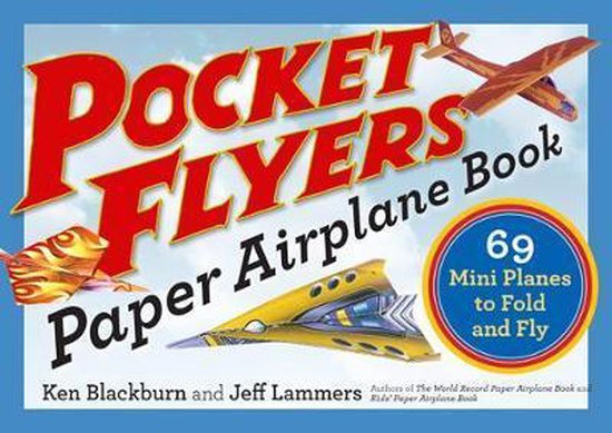 Pocket Flyers Paper Airplane Book - cover