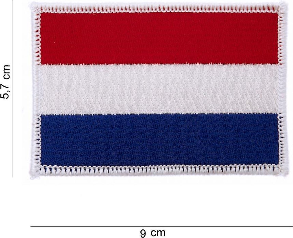 Embleem NLD stof (middel)