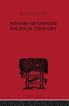 International Library of Philosophy- History of Chinese Political Thought