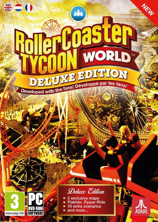 RollerCoaster Tycoon World Deluxe Edition (Windows)