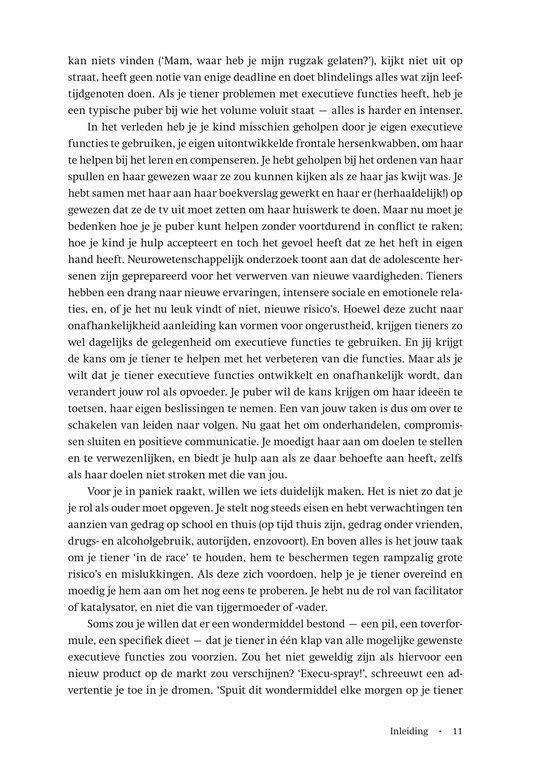 Tekstpagina uit Slim maar... Pubereditie met tips voor het omgaan met pubers.
