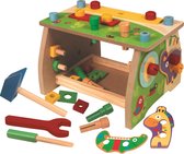 Speelgoed Houten Werkbank - met Gereedschap
