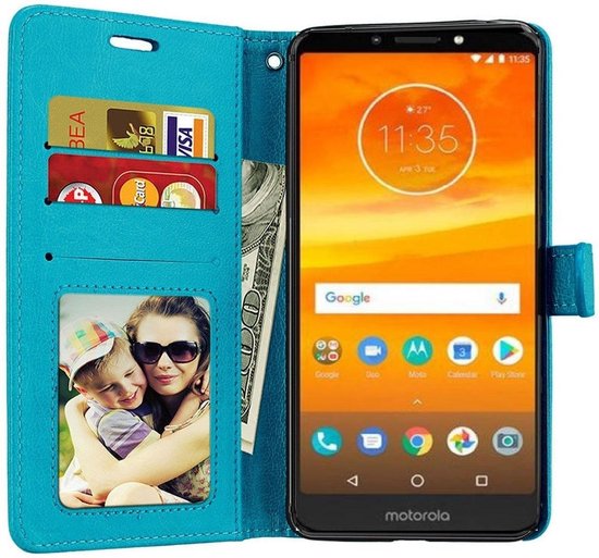 Motorola Moto G6 Play Hoesje Case Ruitjes print kopen