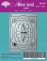 Pergamano Mini Grid Labels