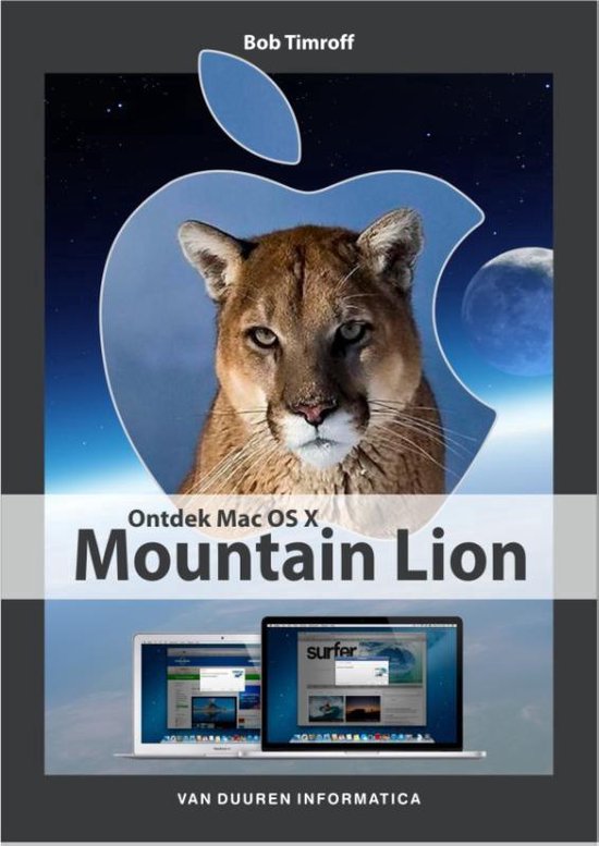 Cover van het boek 'Ontdek Mac OS X Mountain Lion' van Bob Timroff