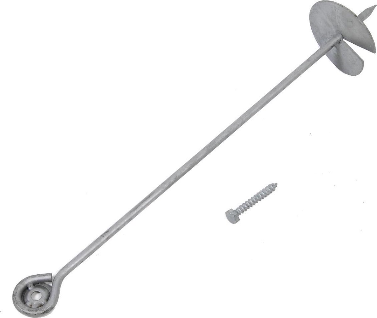 SwingKing Grondankers set van 4 - Schommel en speeltoestel verankering - 500 mm — afbeelding 4