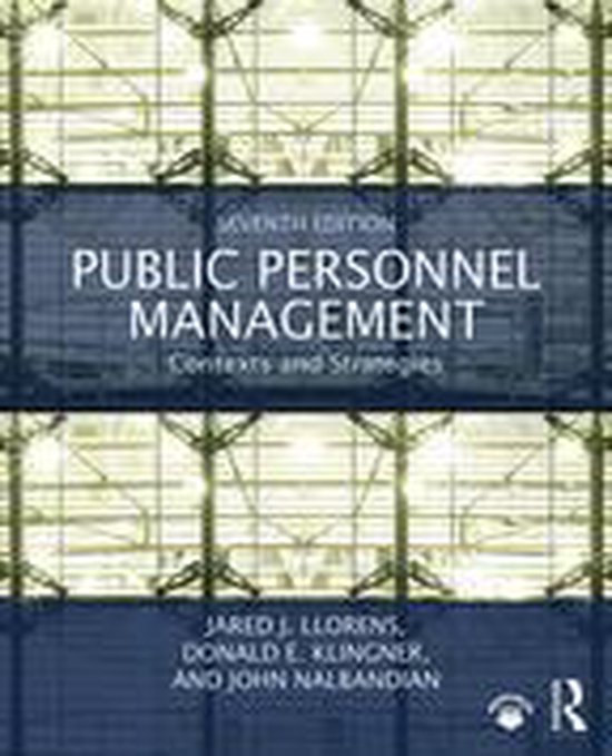 Public Personnel Management - cover
