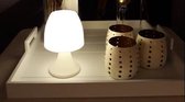 Sunline Sfeervol led tafellampje- Wit (Inclusief 3 AAA batterijen)