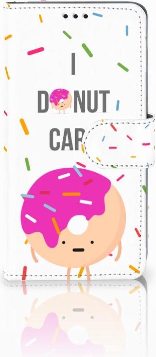 Samsung Galaxy S10 Book Cover Donut Roze